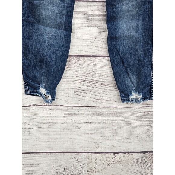 Kut From The Kloth Distressed Connie Fab Ab Ankle Skinny High Rise Jeans Size 8 - Picture 3 of 6